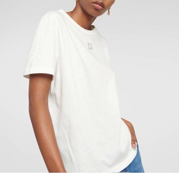 Gucci Square G Embellished Cotton T-Shirt Size L NWT Made in Italy - Picture 8 of 8